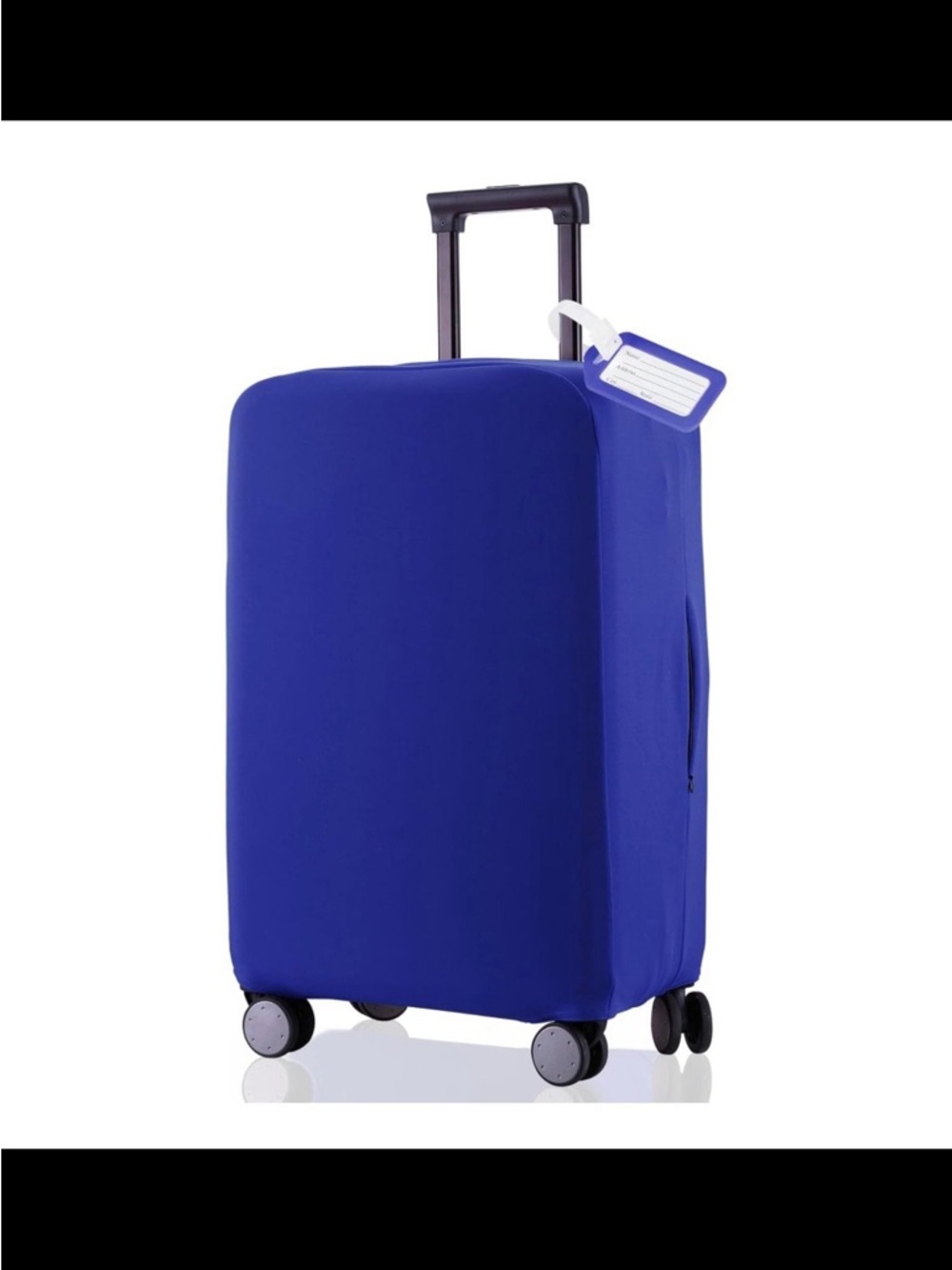 Luggage Cover - Scratch-Resistant Suitcase Protector (Blue, S(19-21 inch)